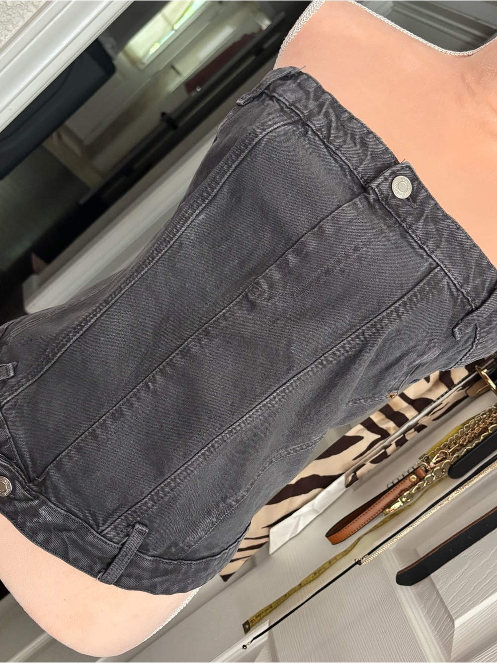 Zara Denim Top